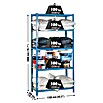 Simonrack Maderclick Estantería para cargas pesadas Superplus 5/500 (L x An x Al: 50 x 110 x 200 cm, Capacidad de carga: 150 kg/balda, Número de baldas: 5 ud., Azul)