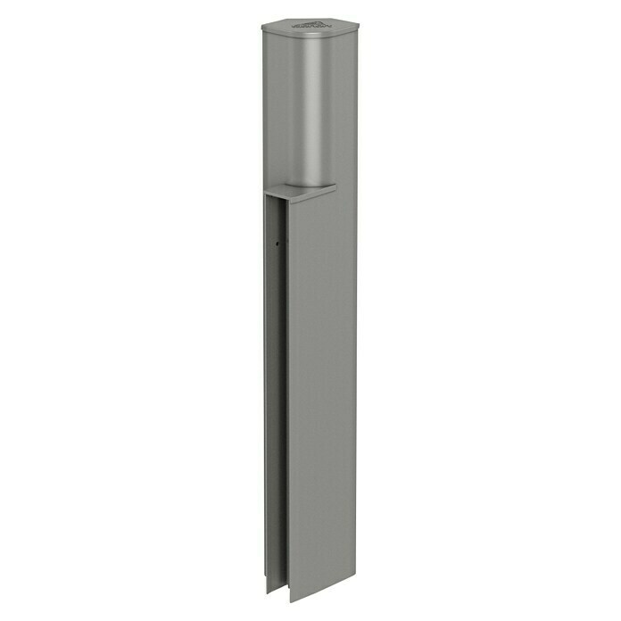 Biohort DaVinci Pfosten Höhensprung Midi-Mini (7,2 x 10,5 x 61 cm, Quarzgrau Metallic) | BAUHAUS