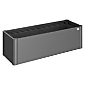 Biohort Belvedere Hochbeet Mini (53 x 152 x 45 cm, Stahl, Dunkelgrau Metallic) | BAUHAUS