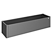 Biohort Belvedere Hochbeet Mini (53 x 201 x 45 cm, Stahl, Dunkelgrau Metallic) | BAUHAUS