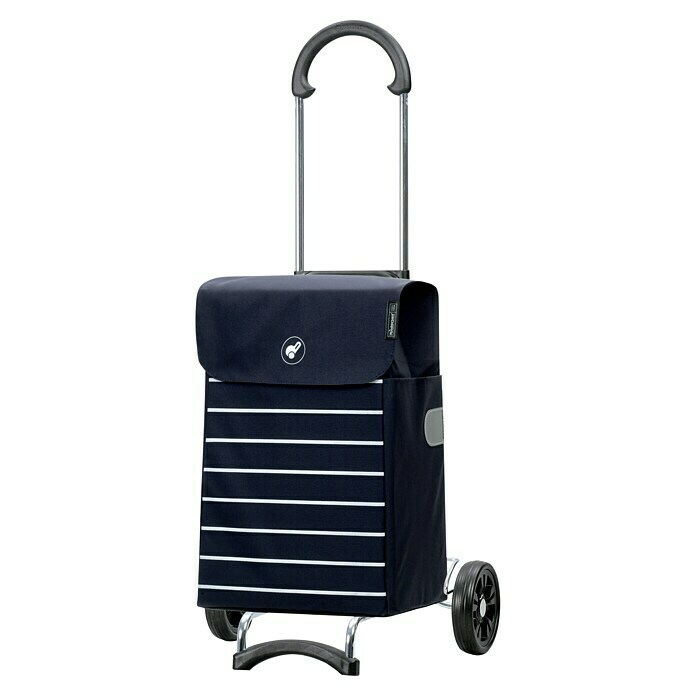 Andersen Scala Einkaufstrolley LiniVolumen: 37 l, Blau, Traglast: 40 kg Diagonal View