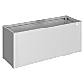 Biohort Belvedere Hochbeet Midi (53 x 152 x 61 cm, Stahl, Silber Metallic) | BAUHAUS