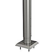 Biohort Zaunpfosten zum Andübeln (Höhe: 135 cm, Durchmesser: 40 mm, Quarzgrau Metallic) | BAUHAUS