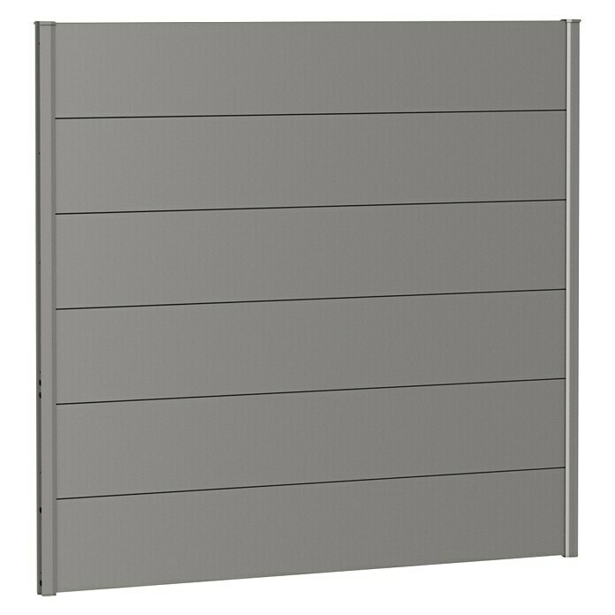 Biohort Sichtschutzelement (B x H: 150 x 135 cm, Stahl, Quarzgrau Metallic) | BAUHAUS