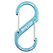 Nite Ize Karabinerhaken S-Biner Dual (L x B x H: 8 x 31 x 69 mm, Größe: 3, Aluminium) | BAUHAUS