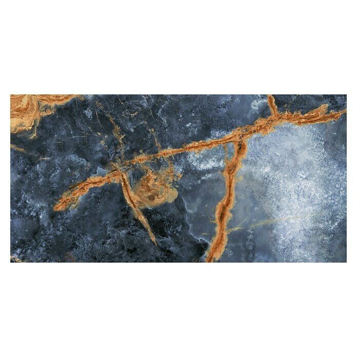 Granitogresne ploščice Marmor Marvella  (60 x 120 cm, Antracit/Modra, Sijaj) | 4240 - Natursteinoptik | EAFA - Bodenfliesen | EAF - Fliesen | EA - Fliesen | E - Fliesen | BAUHAUS