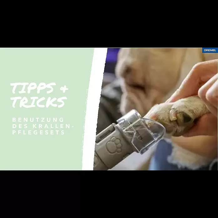 Dremel Krallenpflege-Set 7020 - 6 -tlg. - Tutorial