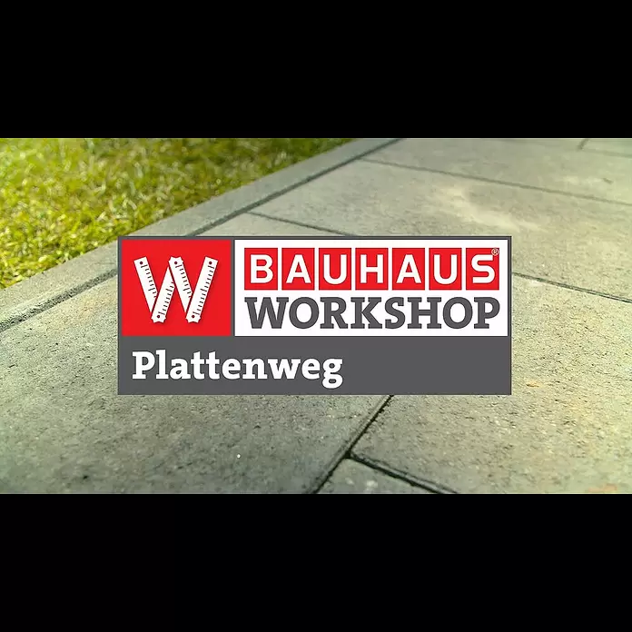 Diephaus Gehwegplatte - 60 x 30 x 4 cm, Anthrazit, Beton - Gartenweg aus Gehwegplatten anlegen [Anleitung] | BAUHAUS Workshop