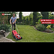 Einhell Power X-Change 18V Akku-Rasenmäher  GE-CM 18/33 Li (18 V, 1 Akku, 4 Ah, Schnittbreite: 33 cm) | BAUHAUS