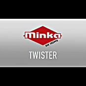 Minka Raumspartreppe Twister (Breite: 60 cm, Silber, Anzahl Steigungen: 13 Stk., Farbe Stufen: Buche Natur, Geschosshöhe: 200 cm - 294 cm) | BAUHAUS