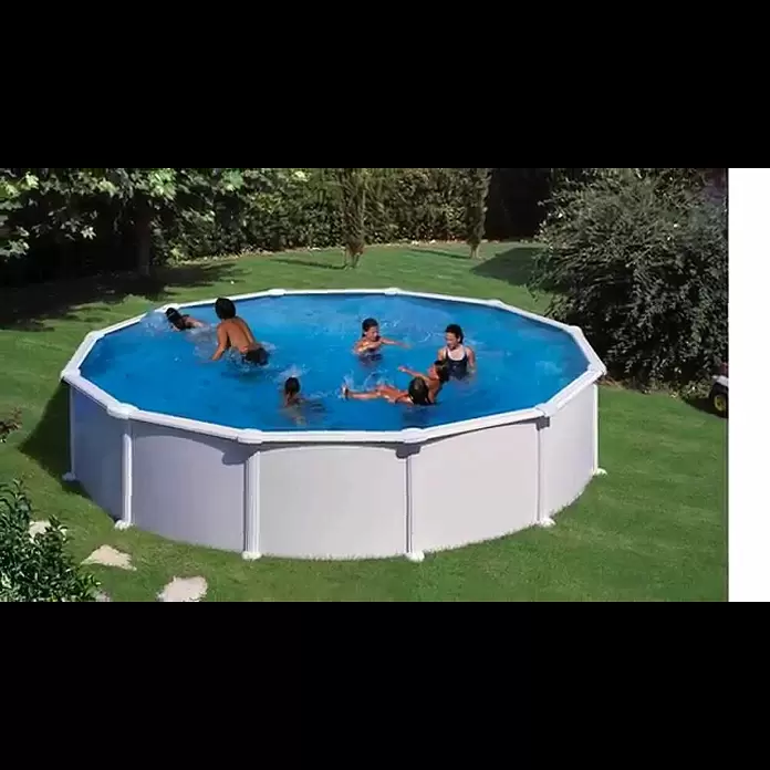 Gre Piscina de acero desmontable Atlantis - Ø x Al: 350 x 132 cm, Blanco, 11.250 l - Atlantis