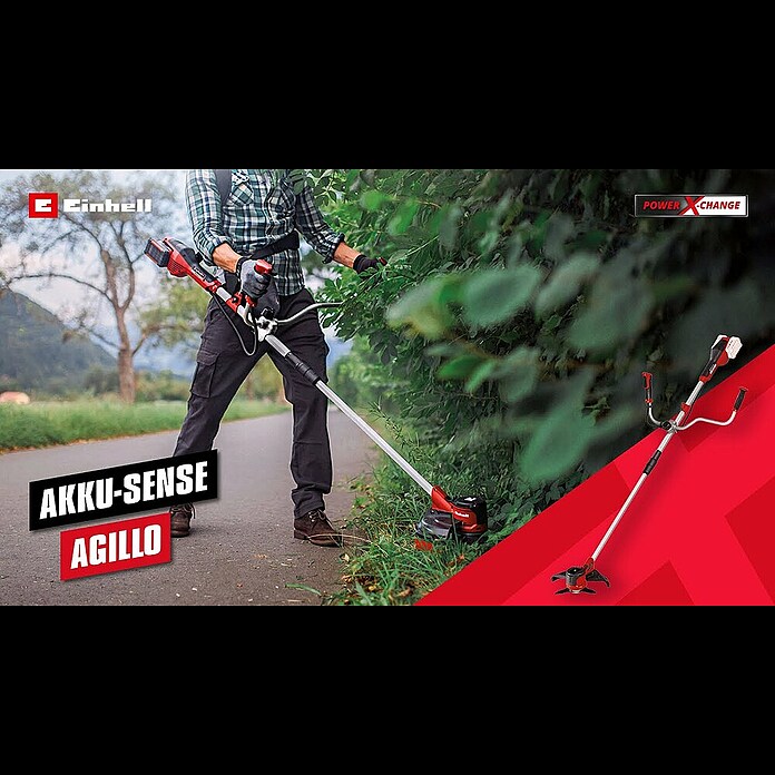 Einhell Power X-Change Akkusense 36/255 BL-SOLO36 V, Ohne Akku, Schnittbreite: 30 cm Product