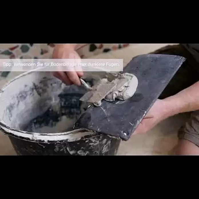 Antikmarmorfliese Nero10 x 10 cm, Schwarz, Matt - Fliesen Verlegevideo