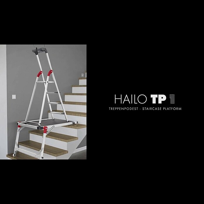 Hailo Treppenpodest TP1Aluminium Product