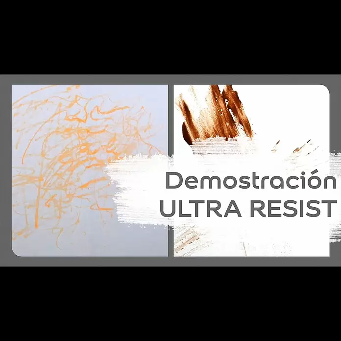 Bruguer Ultra Resist Pintura para paredes - Marrón cremoso, Mate, 4 l - Demostración pintura