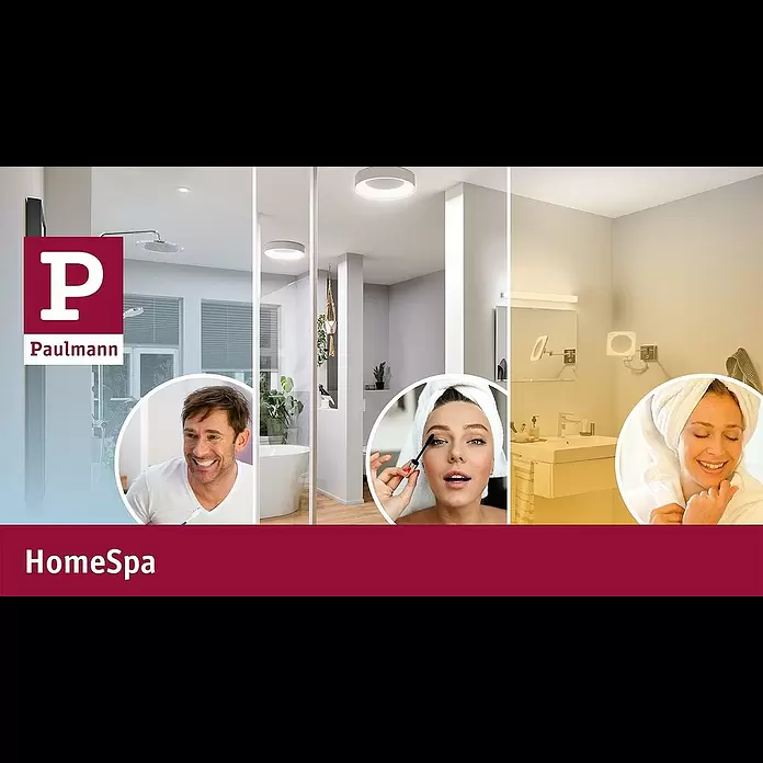 Paulmann MaxLED 250 LED-Band Tunable White Protecting Cover IP44 - Länge: 1 m, Neutralweiß, 4 W, 230 lm, IP44 - HomeSpa Badleuchten: Wake up - Make up - Relax!