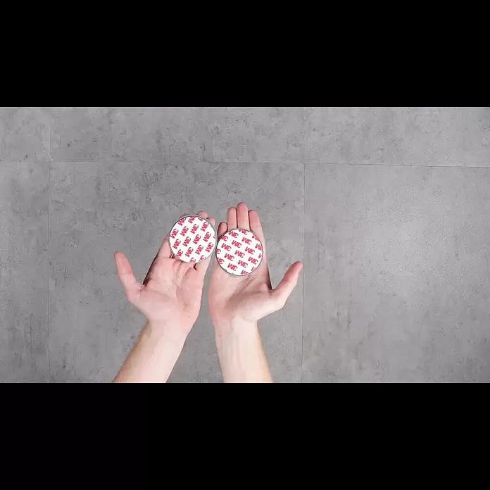 Rauchmelder-Befestigung Universal - Durchmesser: 7 cm, Magnetisch - Rauchmelder-Befestigung Universal