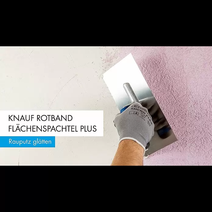 Knauf Rotband Flächenspachtel Plus - 4 kg - Rauputz