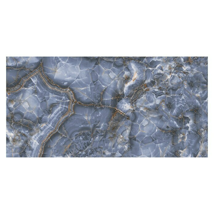 Granitogresne ploščice Marmor Ocean  (60 x 120 cm, Modra/Antracit, Sijaj) | 4240 - Natursteinoptik | EAFA - Bodenfliesen | EAF - Fliesen | EA - Fliesen | E - Fliesen | BAUHAUS