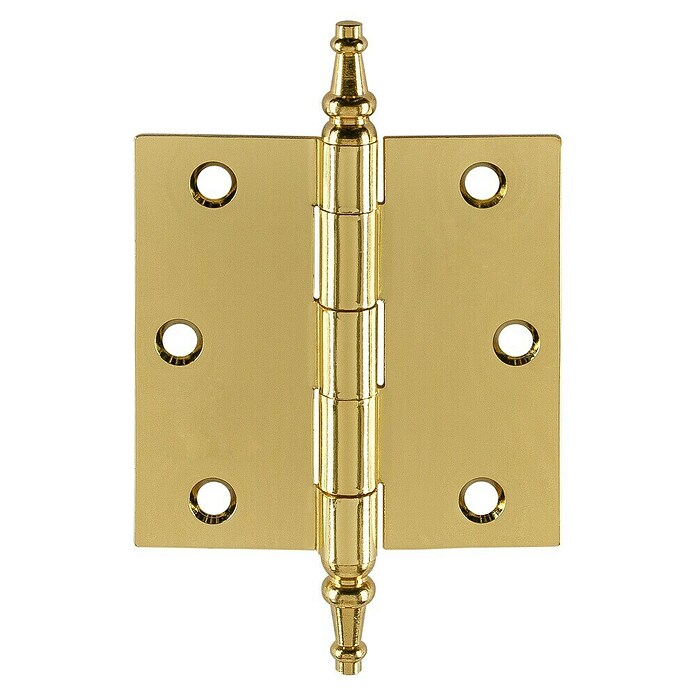Scharnier met vaaskop vermessingd (l x b: 76 x 76 mm) | BAUHAUS