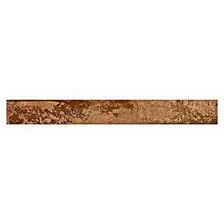 Sockelfliese Metallic Brown (7,1 x 60 cm, Braun, Matt)