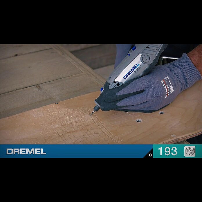 Dremel Fräsmesser 193 (Durchmesser Kopf: 2 mm, Zylinderkopf, Hartmetall, 2 Stk.) | BAUHAUS