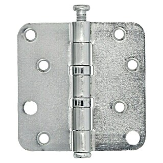 Scharnier ronde hoek verzinkt (l x b: 89 x 89 mm)