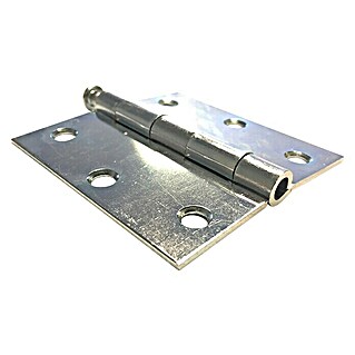Scharnier met losse pen verzinkt (l x b: 76 x 76 mm)