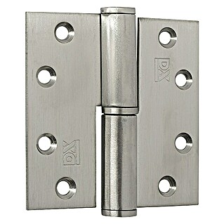 Paumellescharnier RVS (89 x 89 mm, DIN-L)