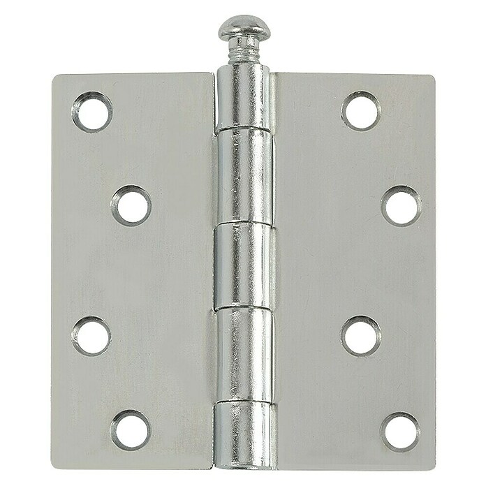 Scharnier met losse pen verzinkt (l x b: 89 x 89 mm) | BAUHAUS