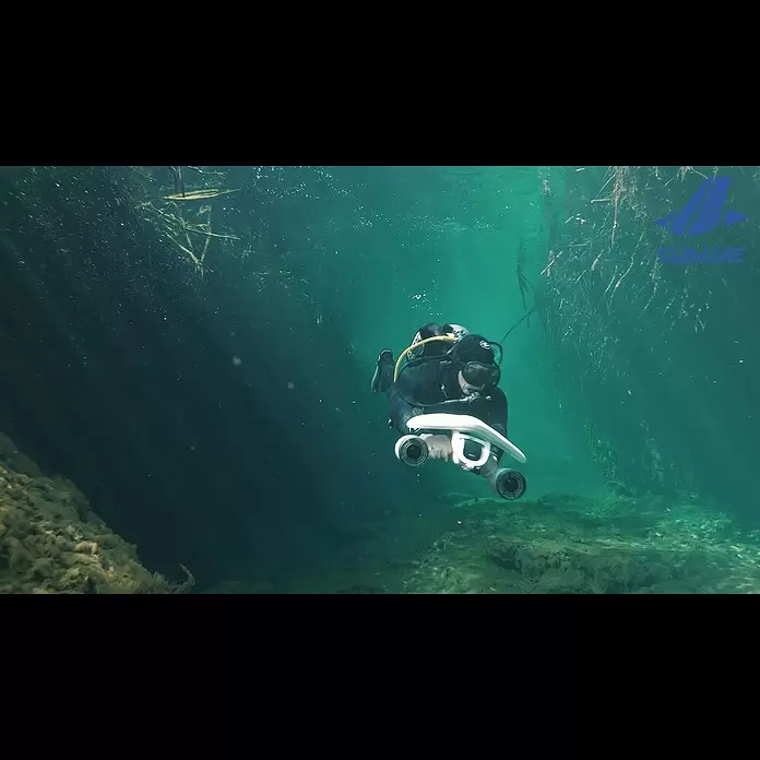 Sublue Tauchscooter White Shark - L x B x H: 465 x 230 x 230 mm - Sublue WhiteShark Mix Underwater Scooter Scubadive