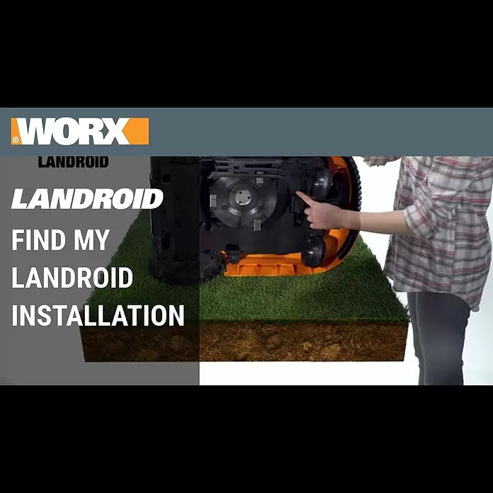 Worx Landroid Diebstahlsicherung für Mähroboter Find my Landroid - WORX Landroid Mähroboter - Find My Landroid Installation - WORX Landroid L