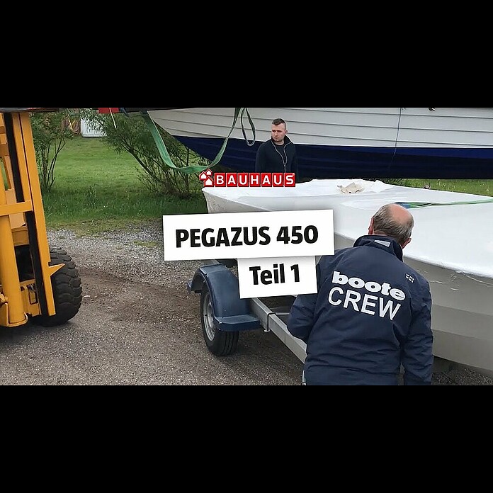 PEGAZUS GFK-Boot 450 Ready to Go 5036,8 kW, Geeignet für: Max. 5 Personen, CE-Klasse C Product