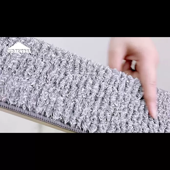 Rozenbal Fregona plana auto limpiable - Microfibra, Longitud del asa: 136 cm - fregona plana