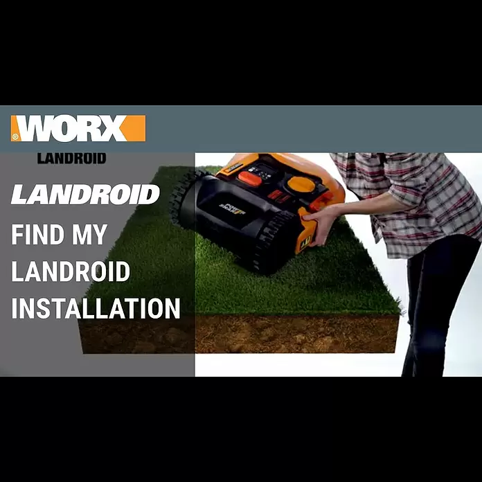 Worx Landroid Diebstahlsicherung für Mähroboter Find my Landroid - WORX Landroid Mähroboter - Find My Landroid Installation - WORX Landroid M