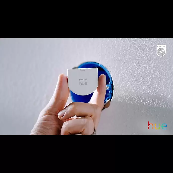 Philips Hue Funk-Schaltermodul - Passend für: Alle Philips Hue Lampen, 2 Stk. - So installierst Du Dein Philips Hue Wandschaltermodul