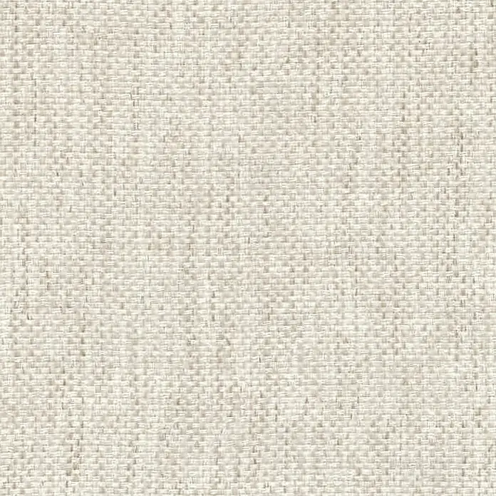 Cortina con ollaos Eco Green - An x Al: 140 x 270 cm, Crudo - Primer plano de tejido de lino en tonos naturales claros, mostrando la estructura fina del tejido y la textura natural del material.