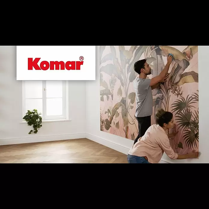 Komar Stefan Hefele Edition 2 Fototapete Dschungeldach II9 -tlg., B x H: 450 x 280 cm, Vlies - Tapezieranleitung für Fototapeten
