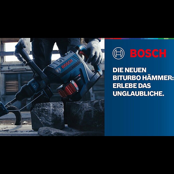 Bosch Professional Biturbo Akku-Bohrhammer GBH 18V-36 C18 V, Ohne Akku, Einzelschlagstärke: 7 J Product