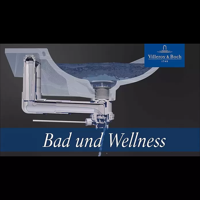 Villeroy & Boch Finion Waschtisch - 100 x 47 cm, Sichtbarkeit Überlauf: Verdeckt, Oberfläche Beckenunterseite: Ungeschliffen, Ohne Ablaufventil, Weiß - Villeroy & Boch ViFlow