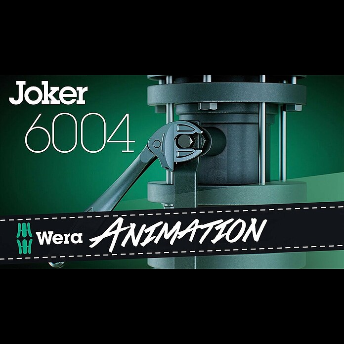 Wera Joker Rollgabelschlüssel 6004Schlüsselweite: 16 - 19 mm Product