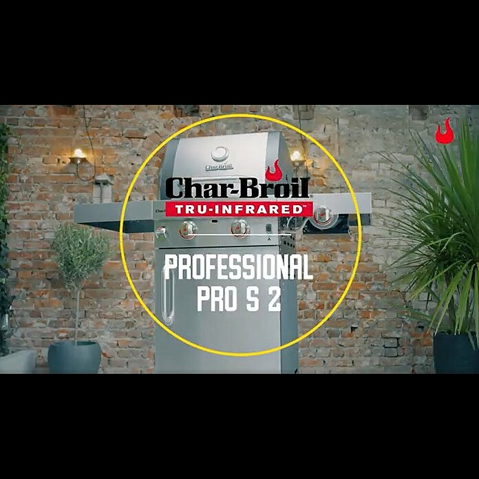 Char-Broil Gasgrill Professional Pro S2 (Anzahl Brenner: 2) | BAUHAUS