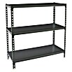 Simonrack Simonclick Metallregal Simonclick Super Plus (H x B x T: 100 x 110 x 50 cm, Traglast pro Boden: 200 kg, Anzahl Böden: 3 Stk., Stecken, Anthrazit/Anthrazit) | BAUHAUS