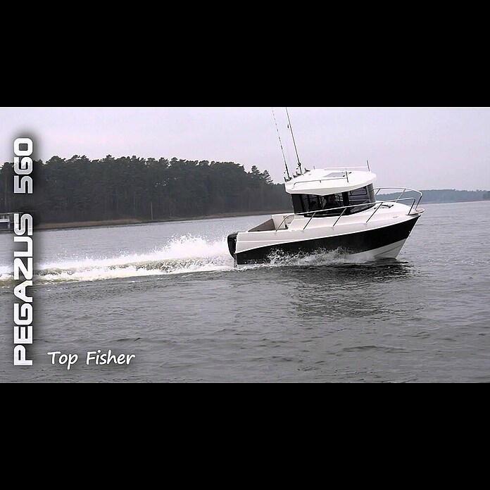 PEGAZUS GFK-Boot 560 Top Fisher Basic (Motorleistung: Ohne Motor, Geeignet für: Max. 6 Personen, CE-Klasse C) | BAUHAUS