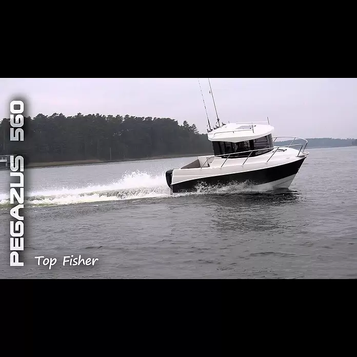 PEGAZUS GFK-Boot 560 Top Fisher Basic - Ohne Motor, Geeignet für: Max. 6 Personen, CE-Klasse C - PEGAZUS 560 TOP FISHER