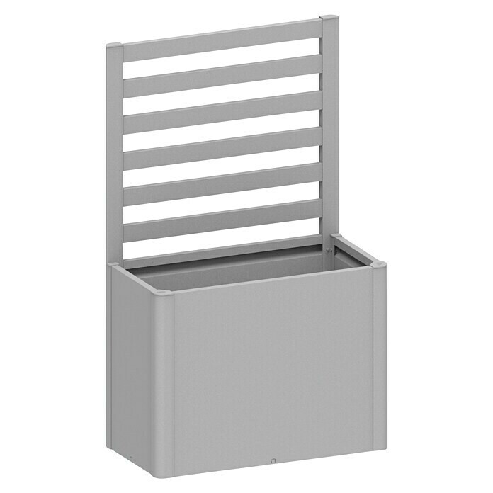 Biohort Sichtschutz-Rankgitter für 1 m Seite, Gr. 100 (100 x 91 cm, Silber/Metallic, Stahl, 1 Stk.) | BAUHAUS