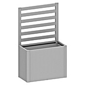 Biohort Sichtschutz-Rankgitter für 1 m Seite, Gr. 100 (100 x 91 cm, Silber/Metallic, Stahl, 1 Stk.) | BAUHAUS
