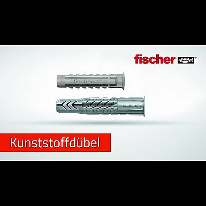 Fischer Universaldübel UX RDurchmesser Dübel: 5 mm, Länge Dübel: 30 mm, 100 Stk., Mit Rand Product