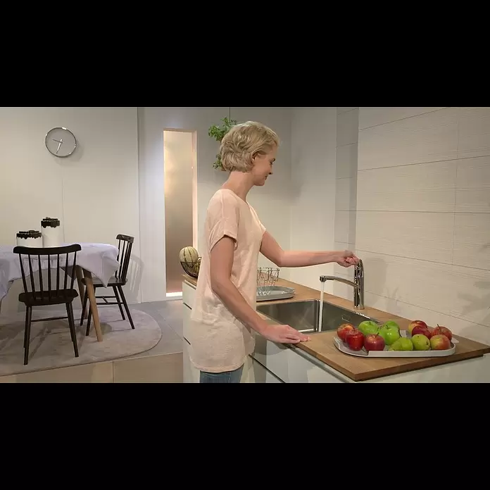 Hansgrohe Spültischarmatur Logis 160 - Chrom, Glänzend - Hansgrohe Logis 160 Single lever kitchen mixer #71832000