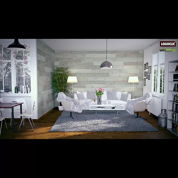 LOGOCLIC Paneelkrallen Wall Effect 3D - 100 Stk. - Wall Effect 3D - LOGOCLIC Wandpaneele